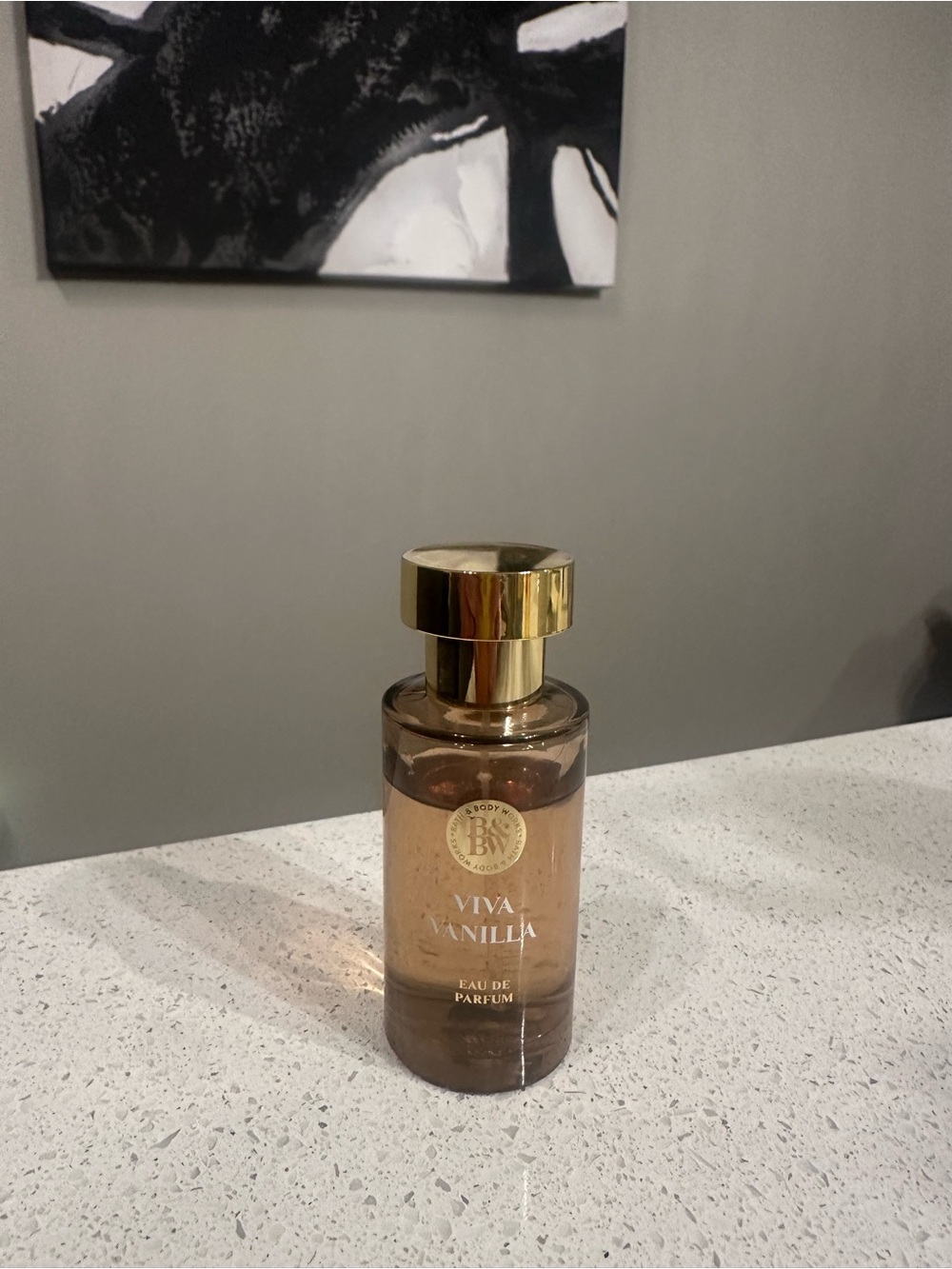 Bath & Body Works Viva Vanilla Eau de Parfum - Amber Gold Bottle